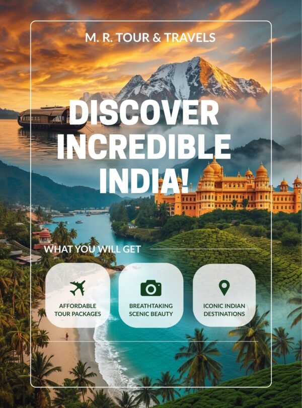 Epic Indian Landscapes Core Travel Services Poster