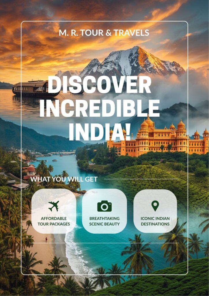 Epic Indian Landscapes Core Travel Services Poster